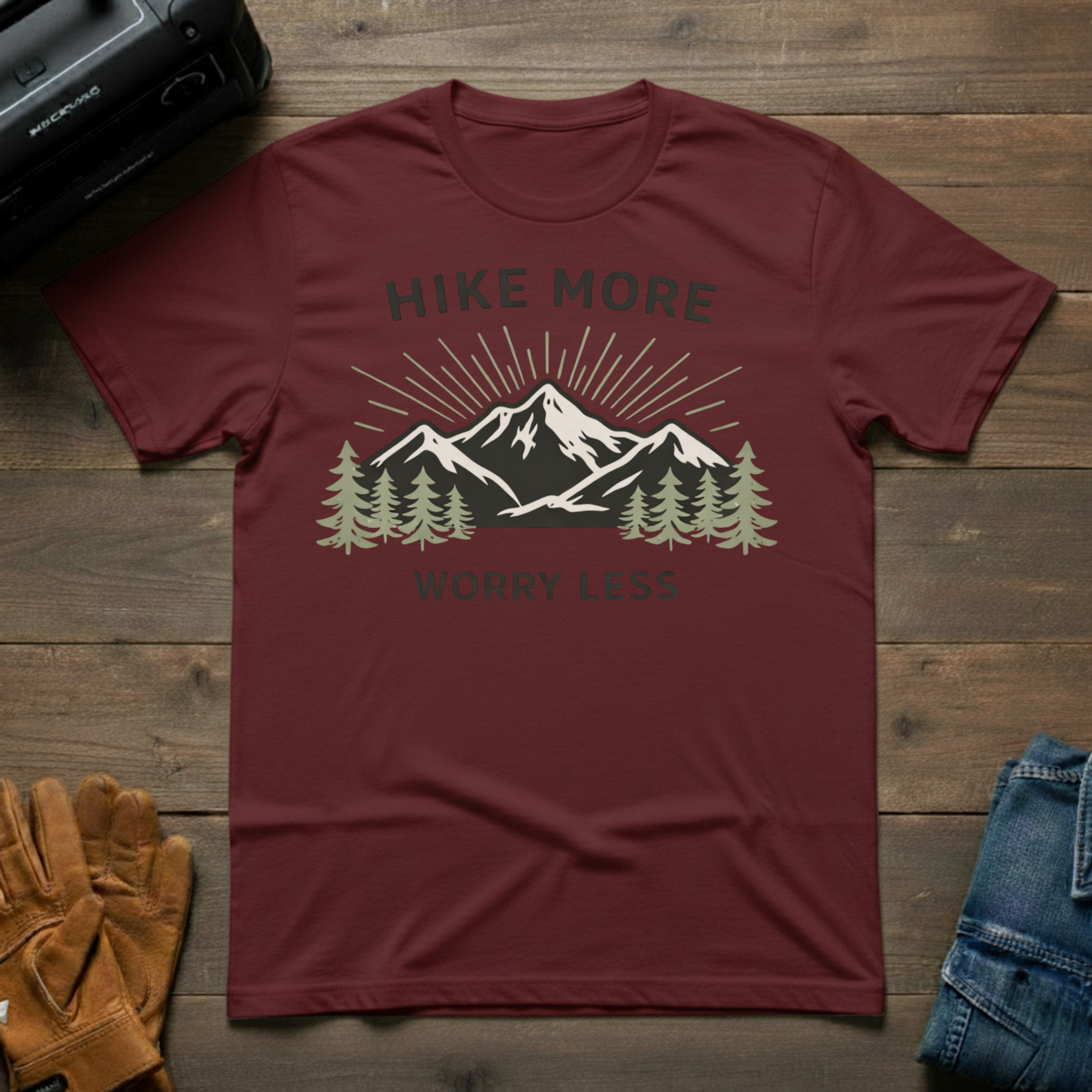 Hike More Worry Less T-Shirt