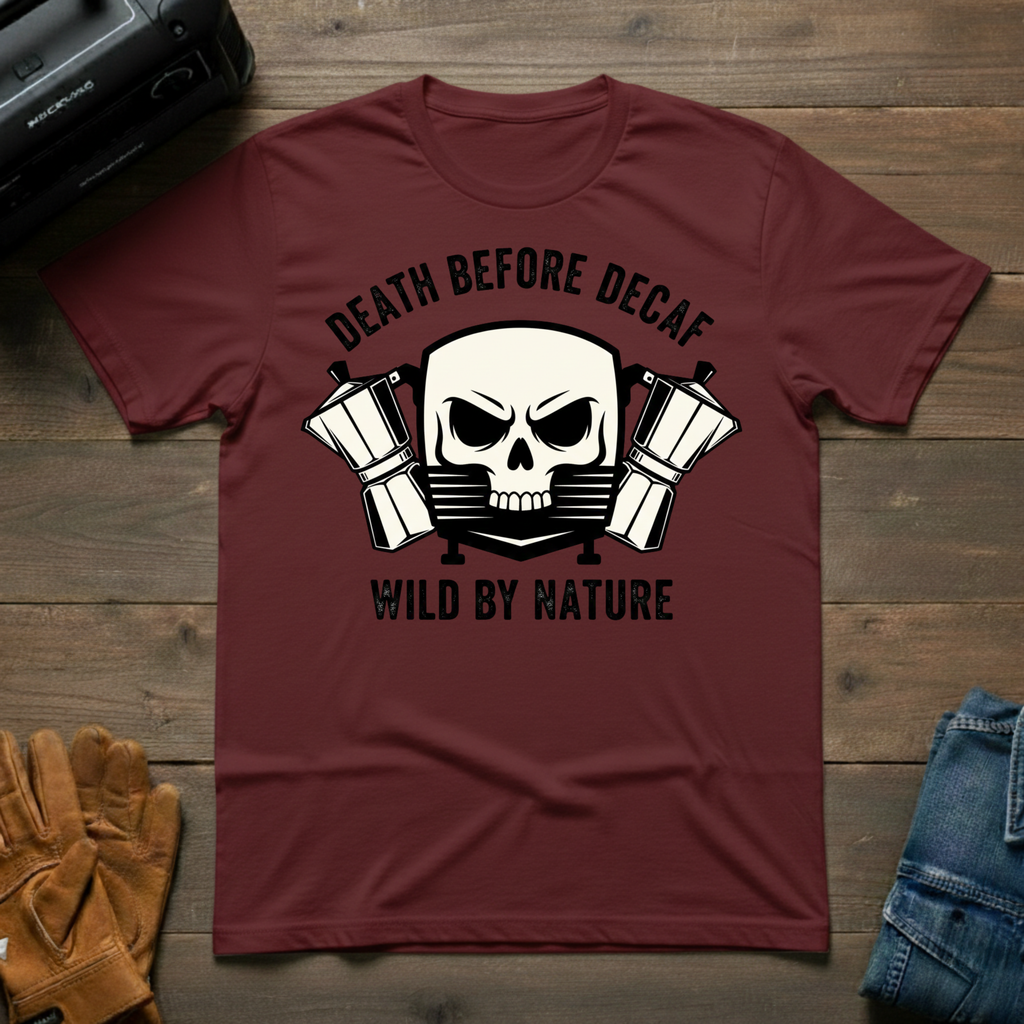Death Before Decaf T-Shirt