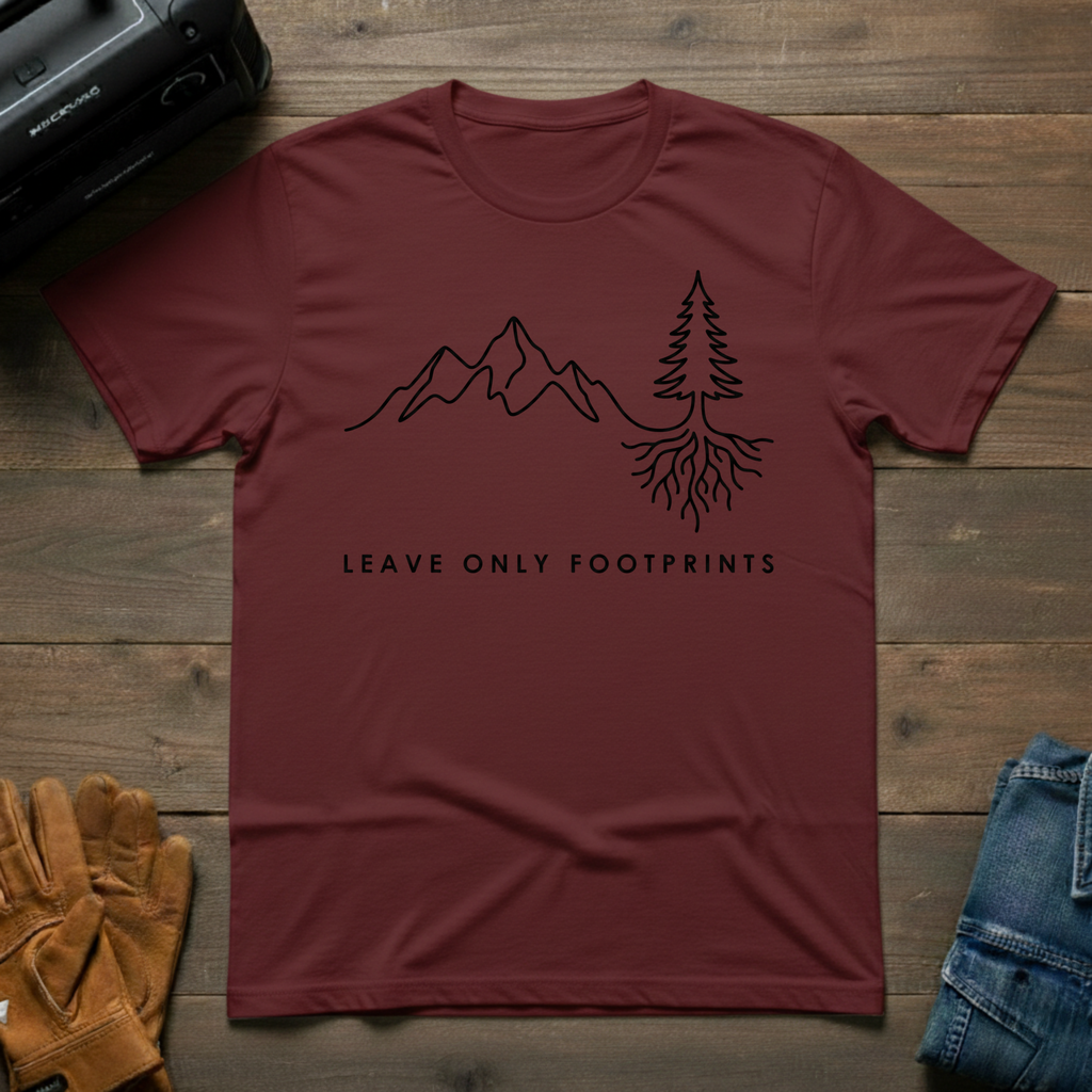 Leave Only Footprints T-Shirt