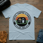 Coffee - Camping - Canines T-Shirt