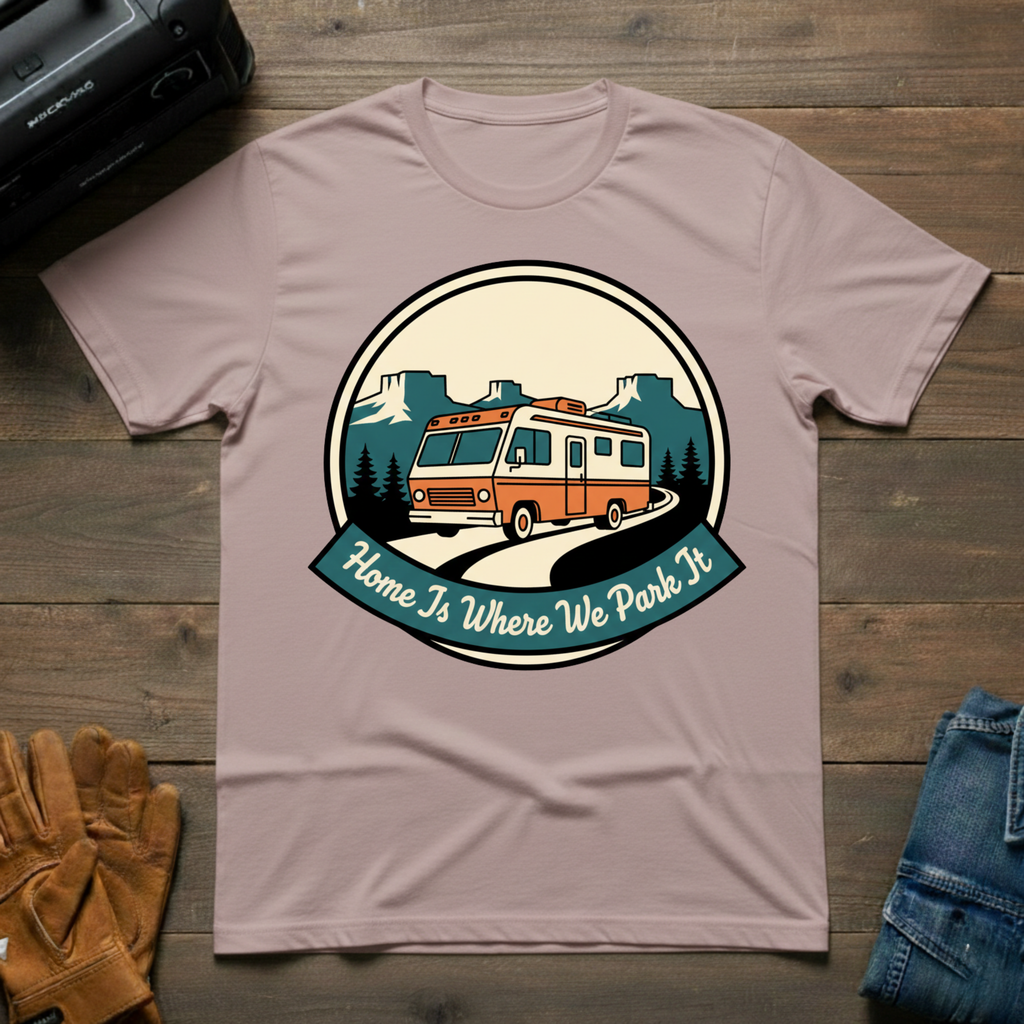 Home Is Where We Park It T-Shirt