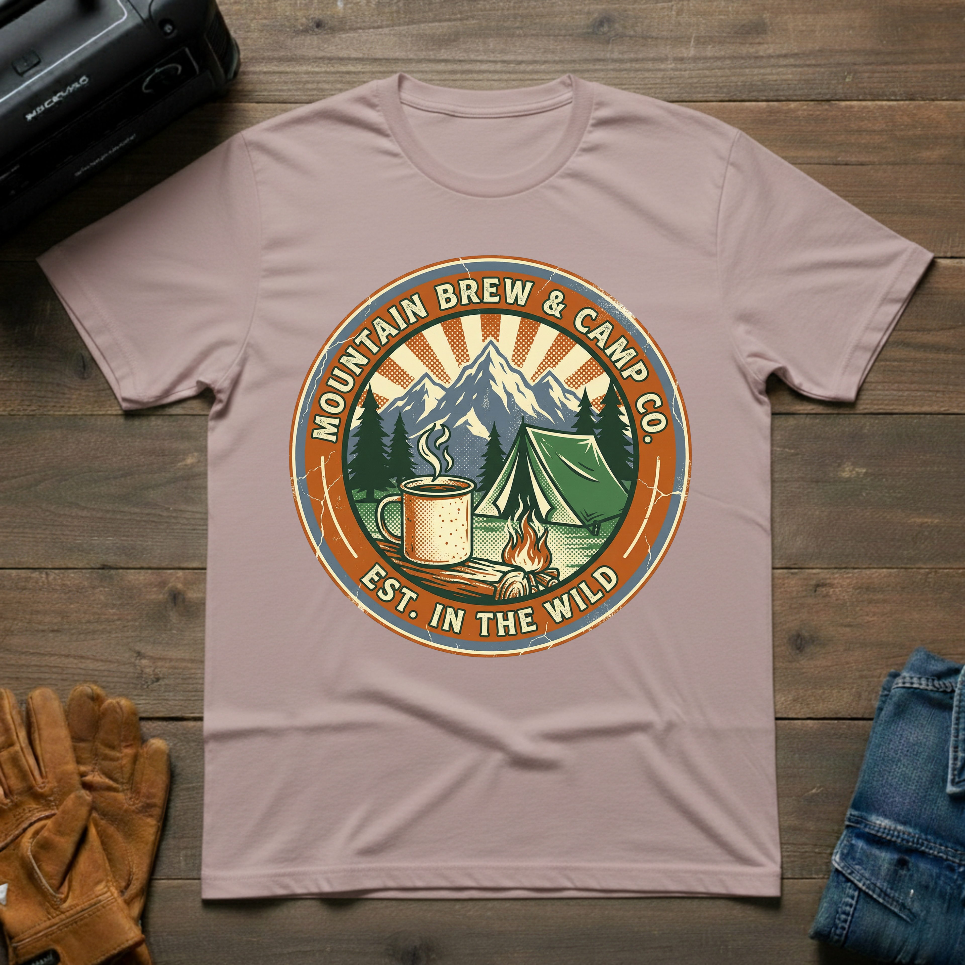 Mountain Brew & Camp T-Shirt