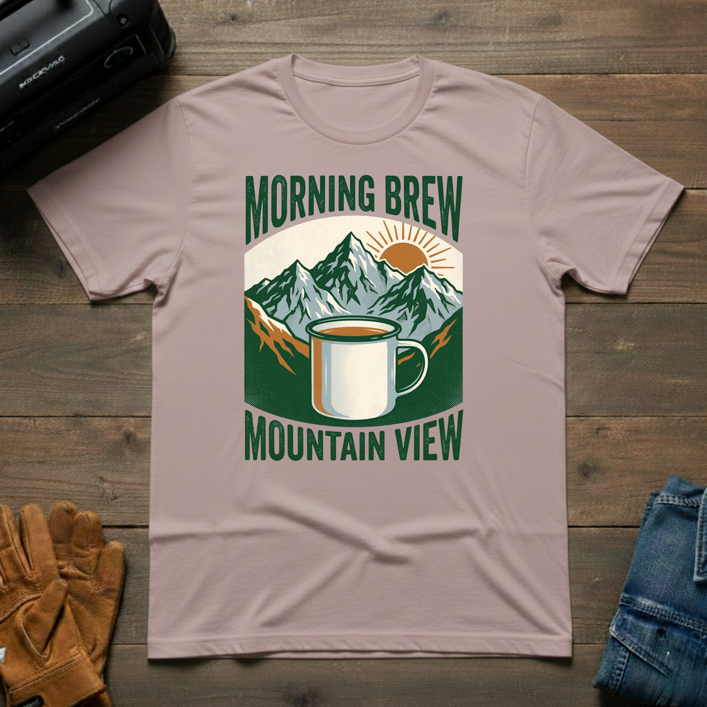 Morning Brew Mountain View T-Shirt