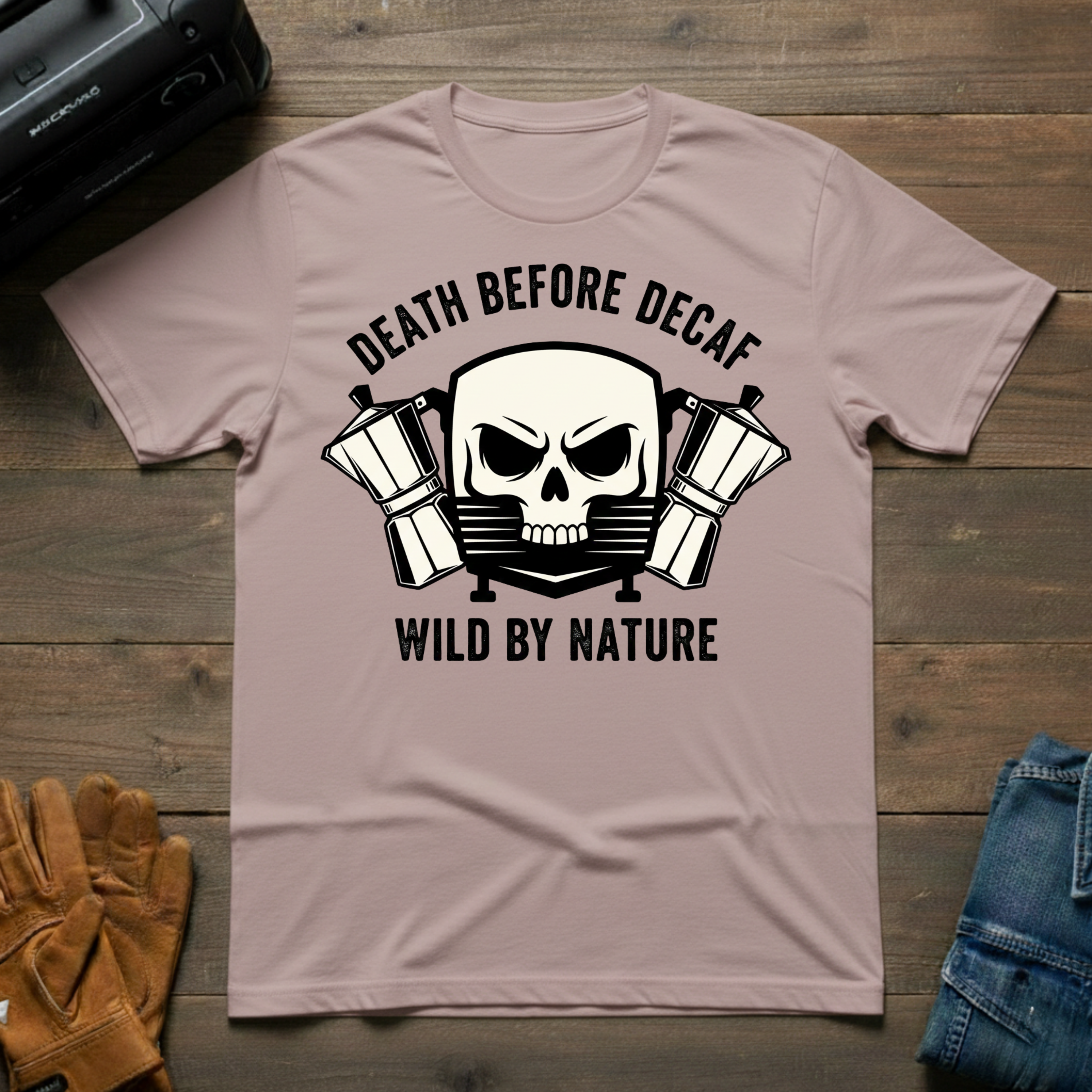 Death Before Decaf T-Shirt