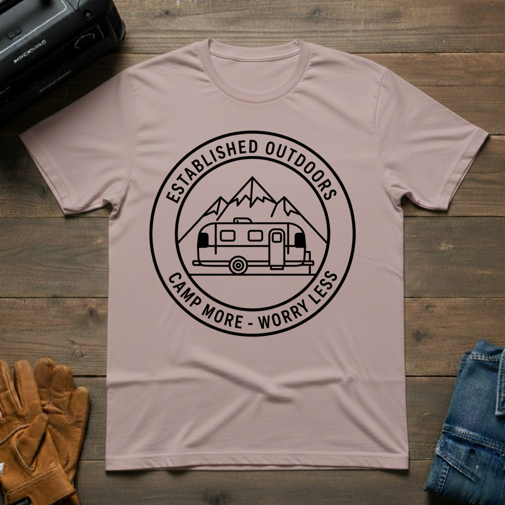 Camp More Worry Less T-Shirt