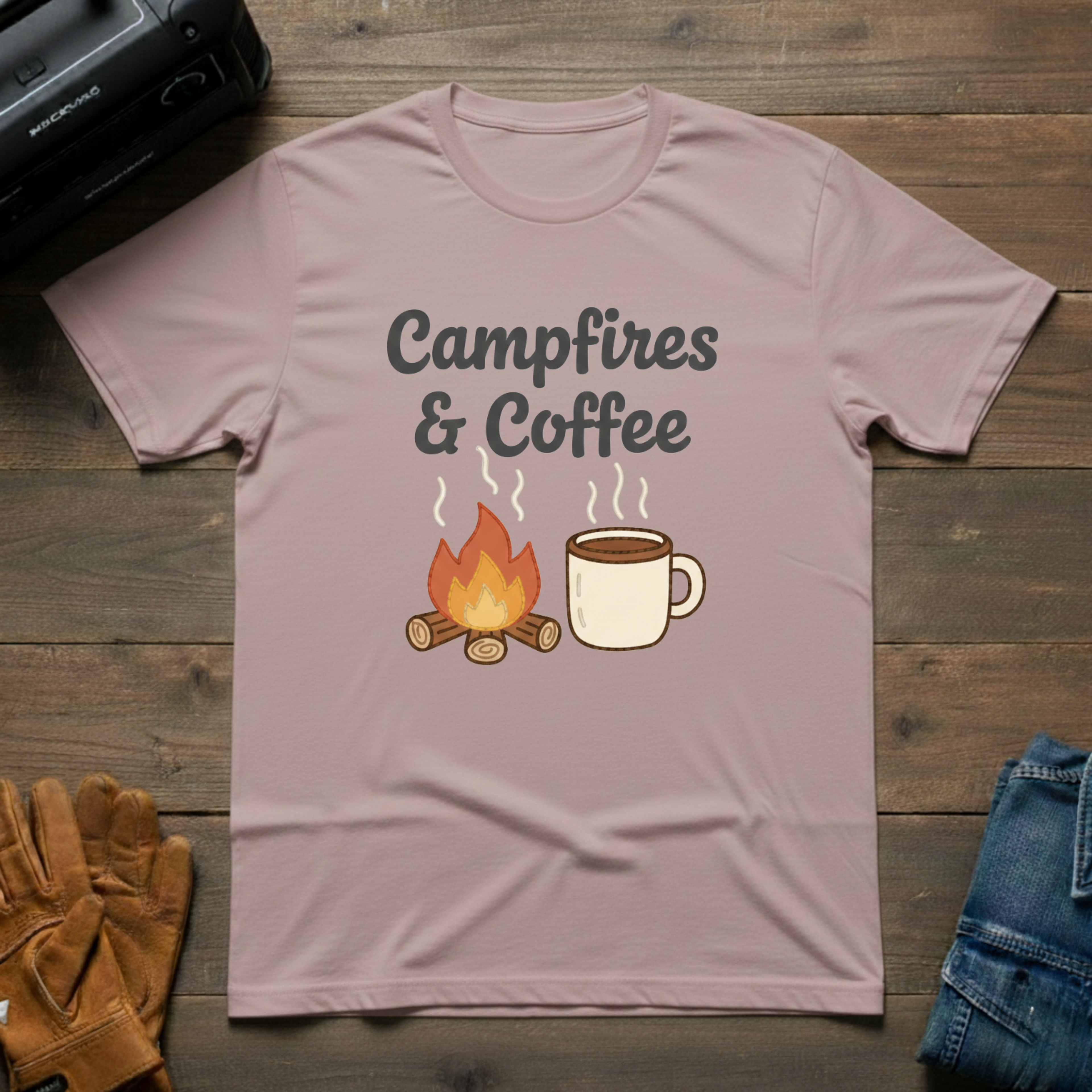 Campfires & Coffee T-Shirt 137