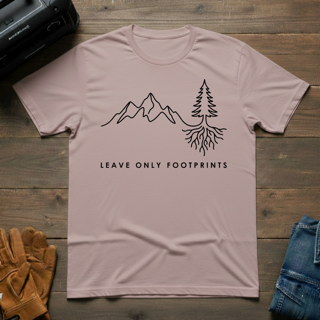 Leave Only Footprints T-Shirt