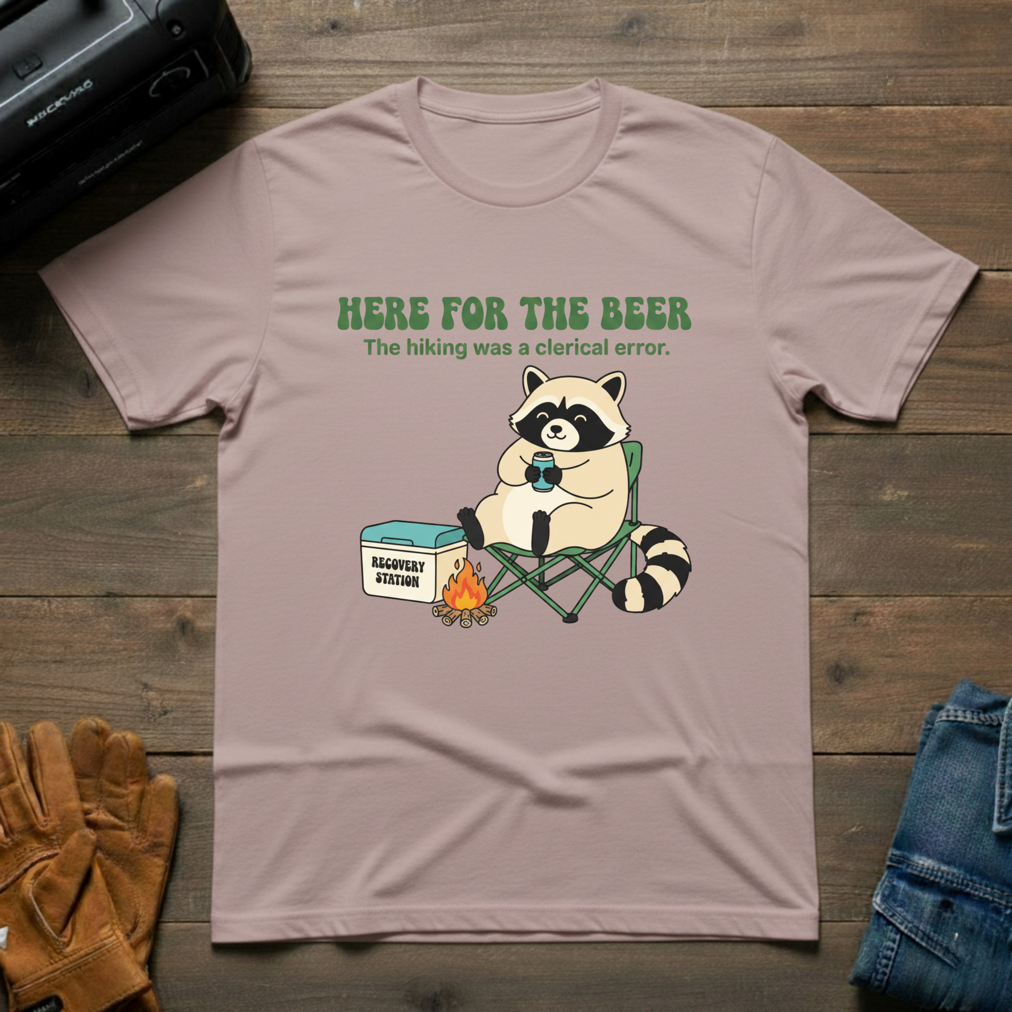 Here For The Beer T-Shirt