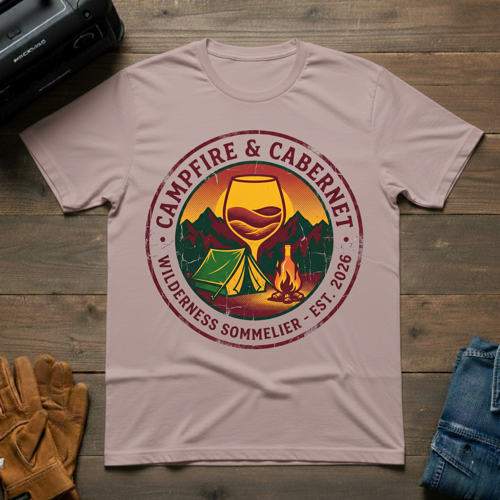 Campfire & Cabernet T-Shirt