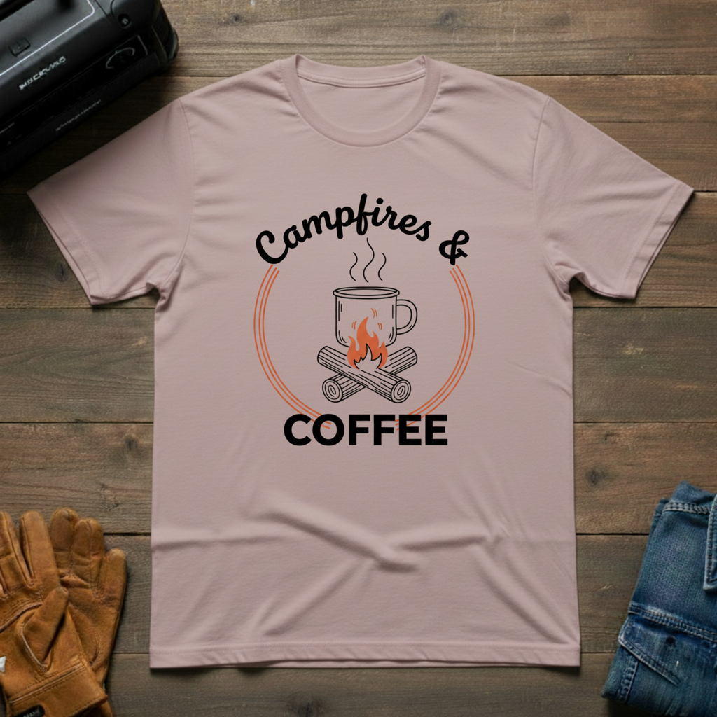 Campfires and Coffee T-Shirt