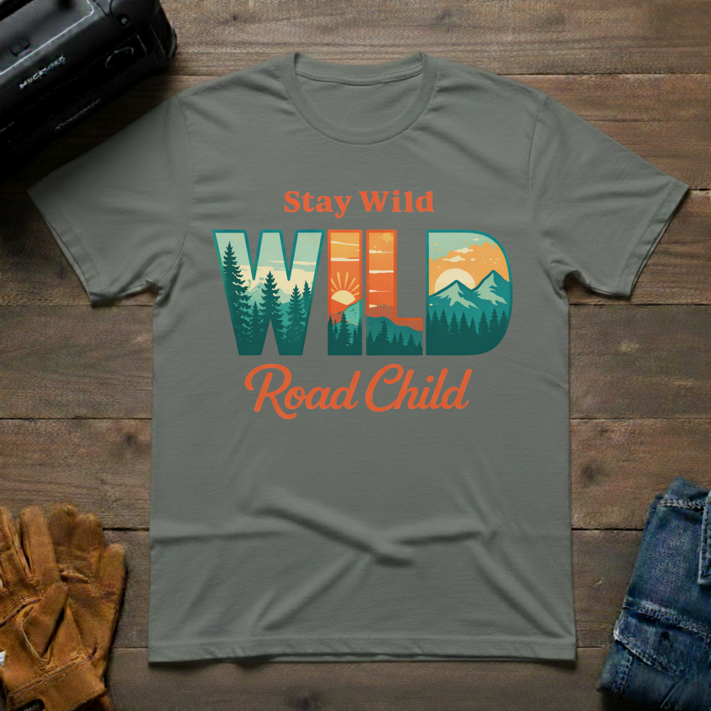 Stay Wild Road Child T-Shirt