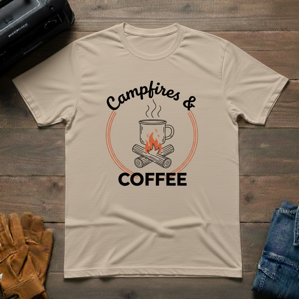 Campfires and Coffee T-Shirt