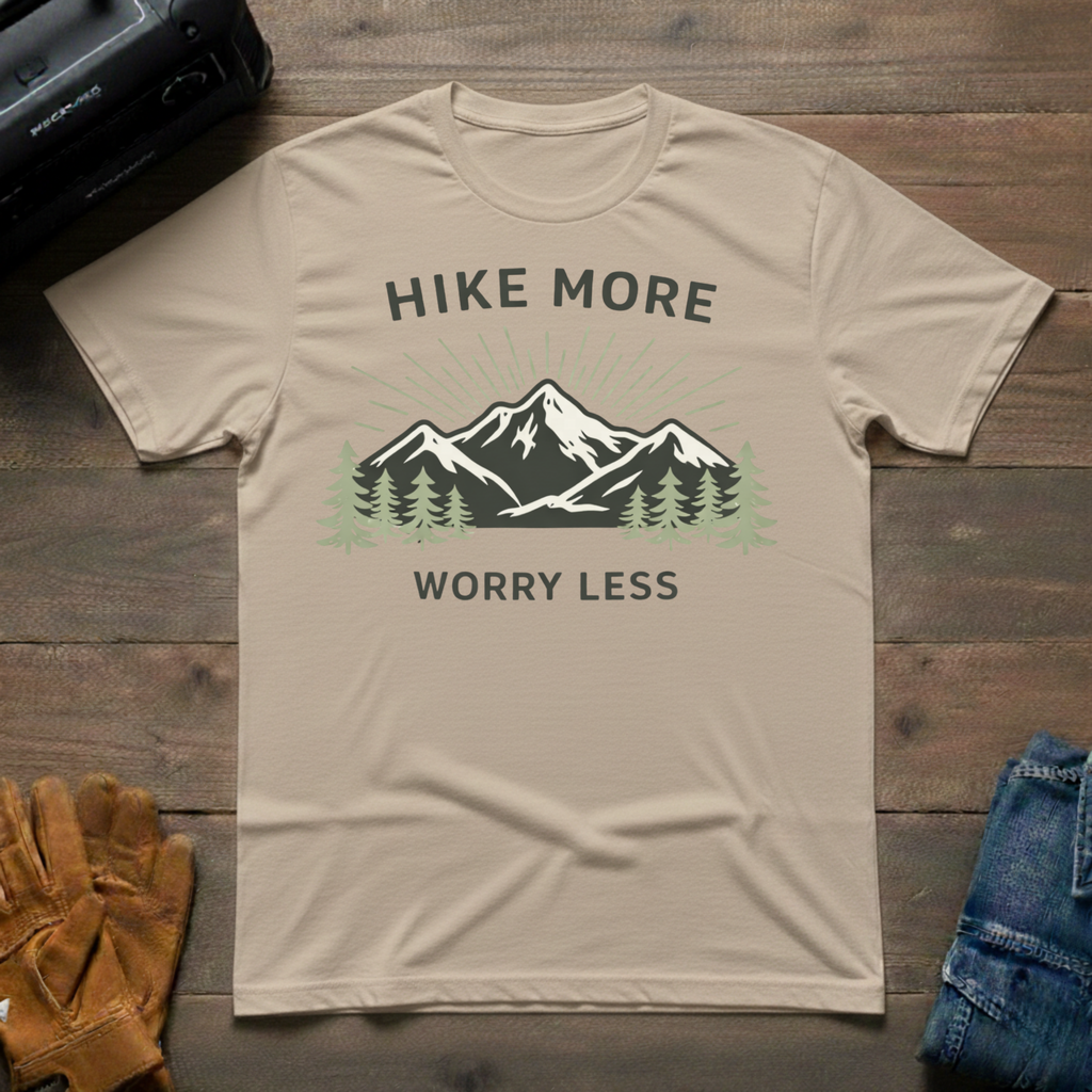 Hike More Worry Less T-Shirt