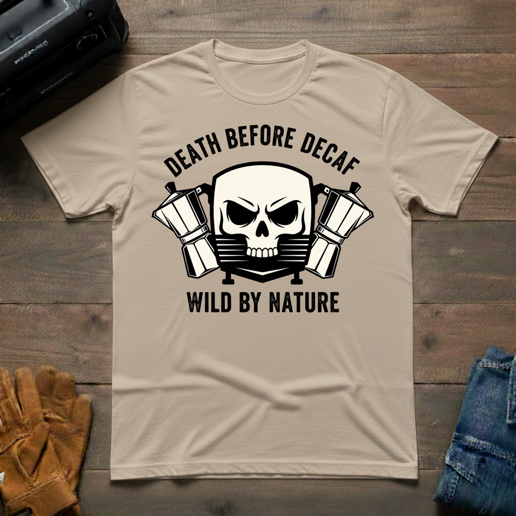 Death Before Decaf T-Shirt