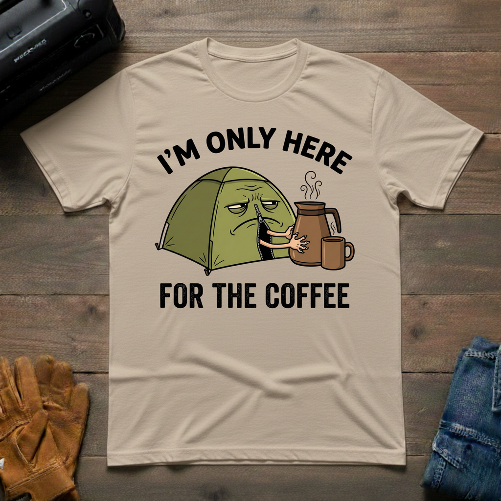 I'm Only Here For The Coffee T-Shirt