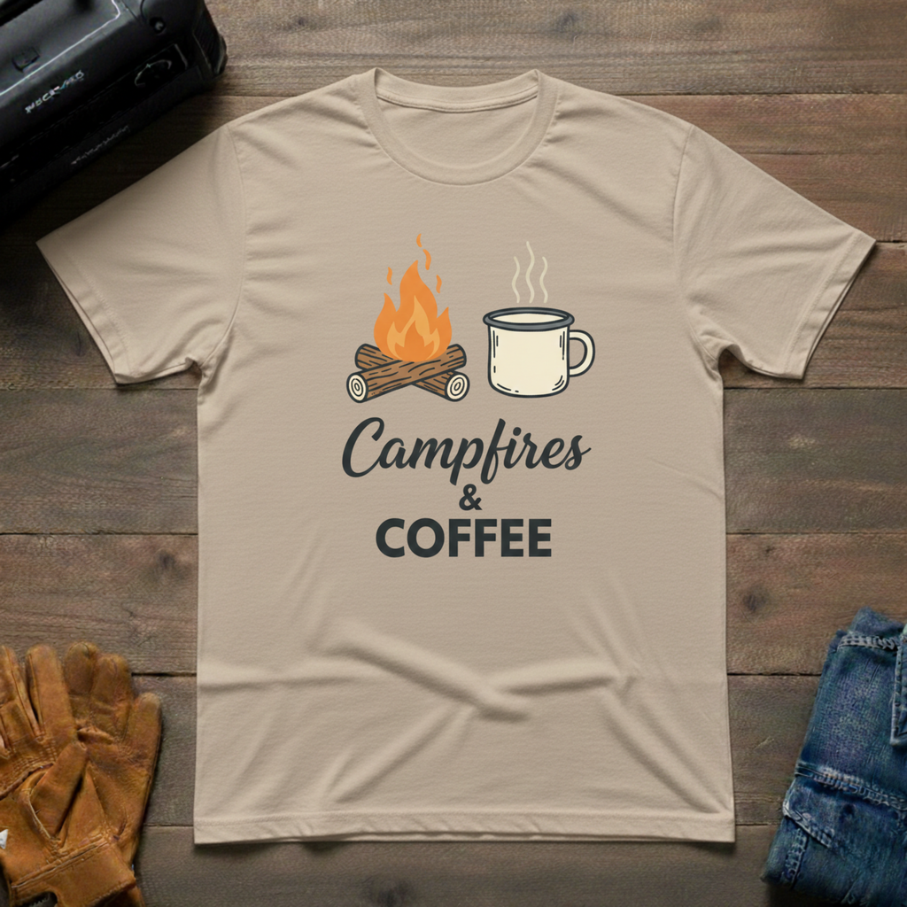 Campfires & Coffee T-Shirt