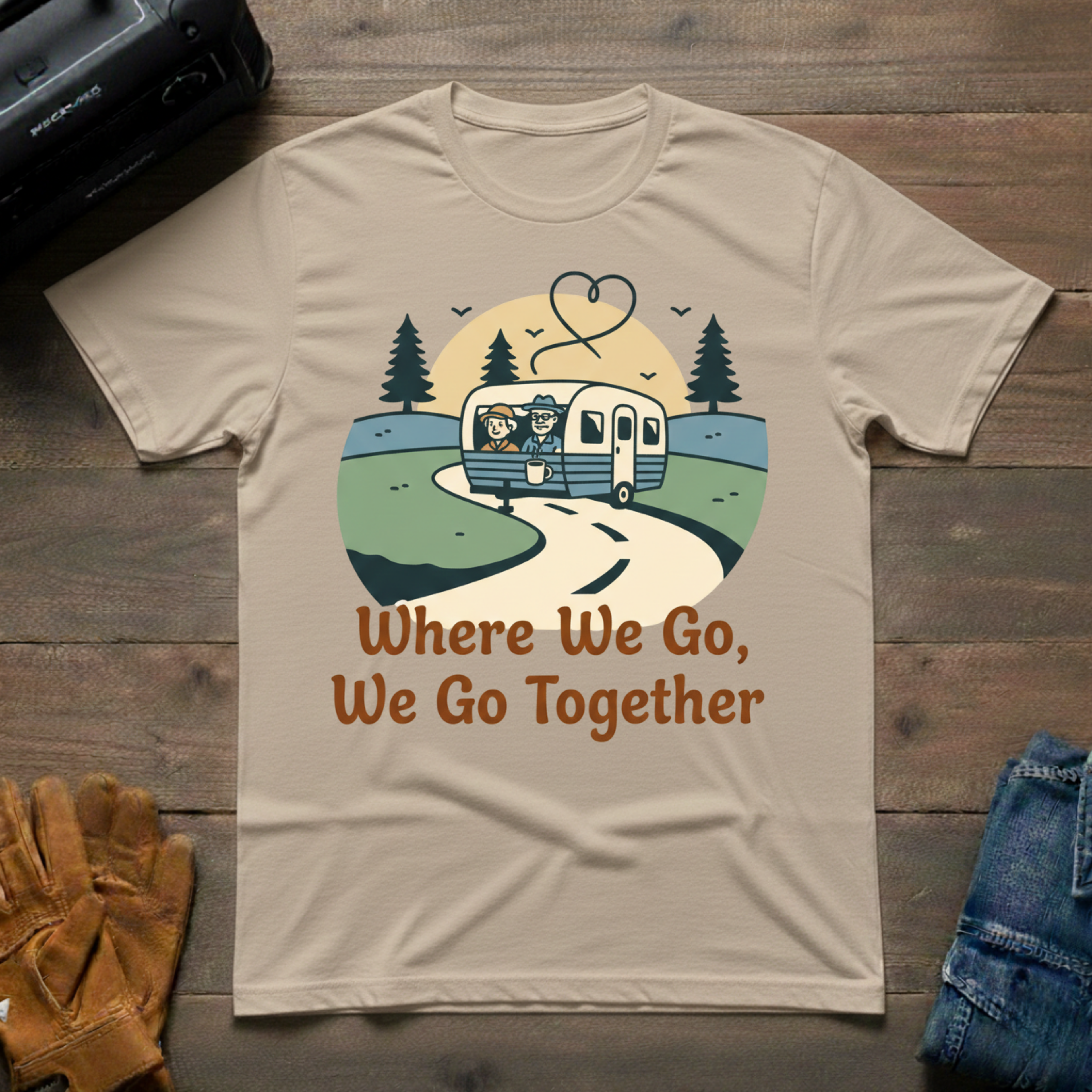 Where We Go We Go Together T-Shirt