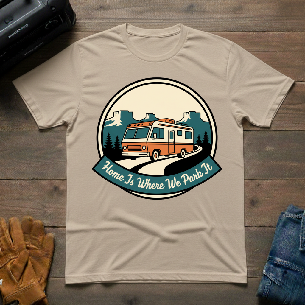 Home Is Where We Park It T-Shirt