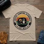 Coffee - Camping - Canines T-Shirt
