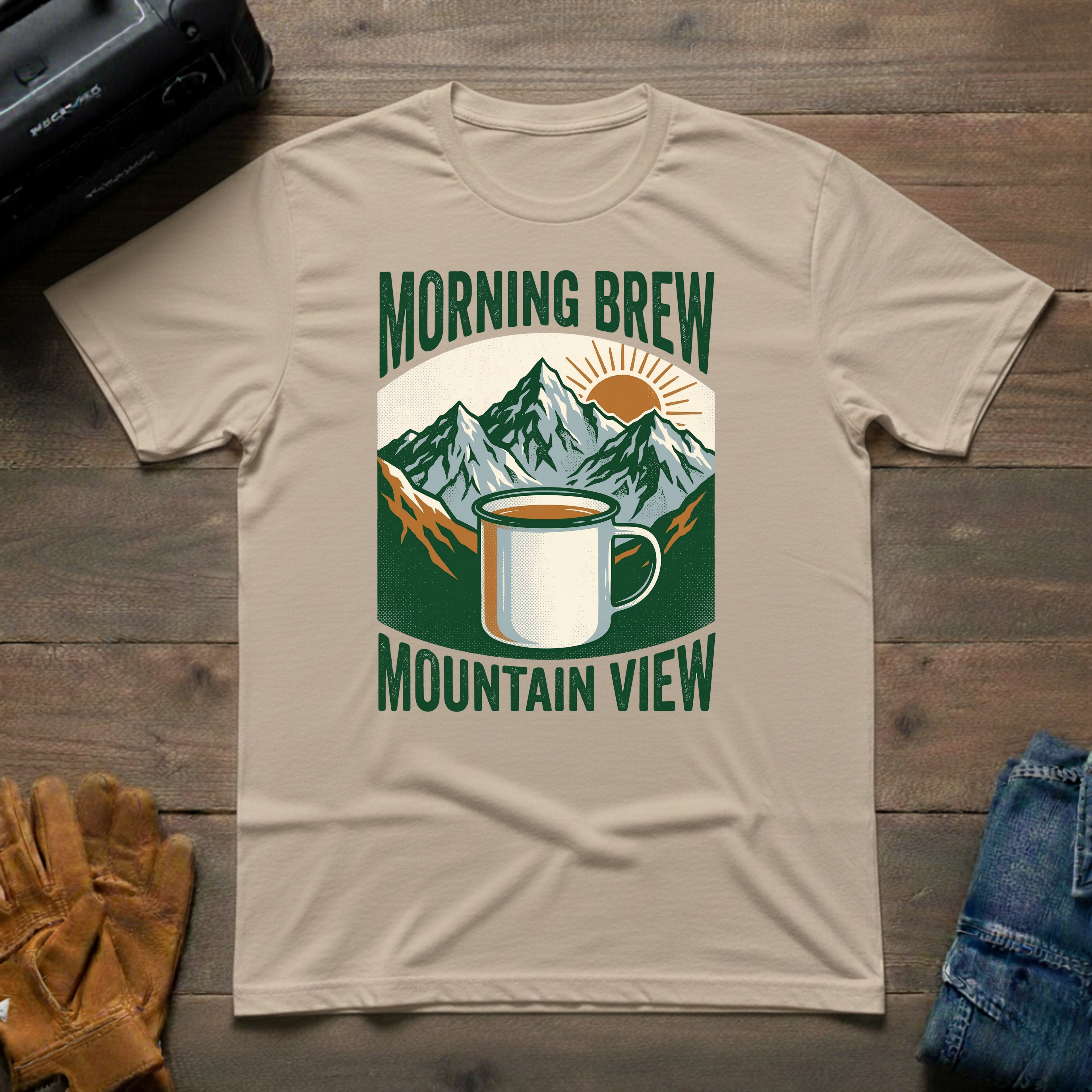 Morning Brew Mountain View T-Shirt