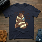 I Like My Coffee Strong Bear T-Shirt