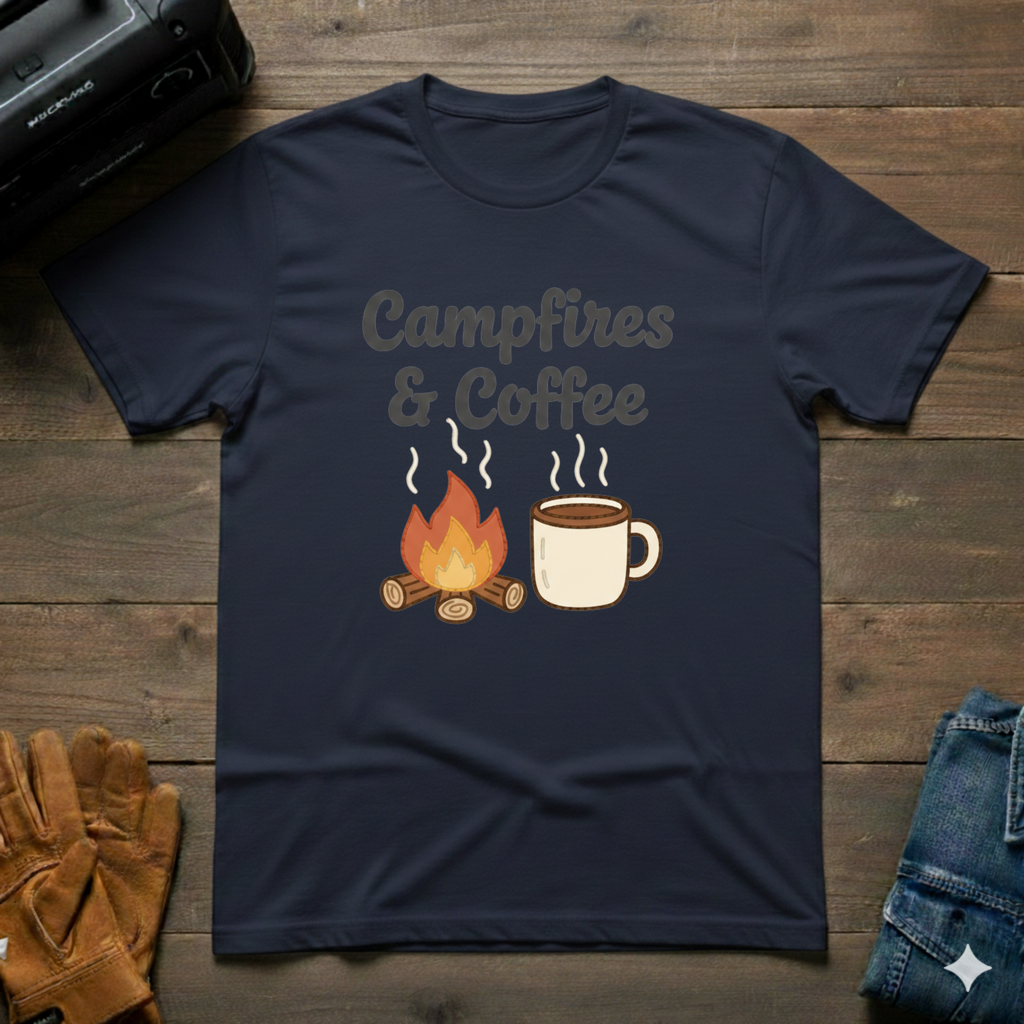 Campfires & Coffee T-Shirt