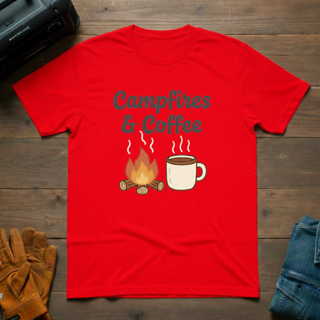 Campfires & Coffee T-Shirt