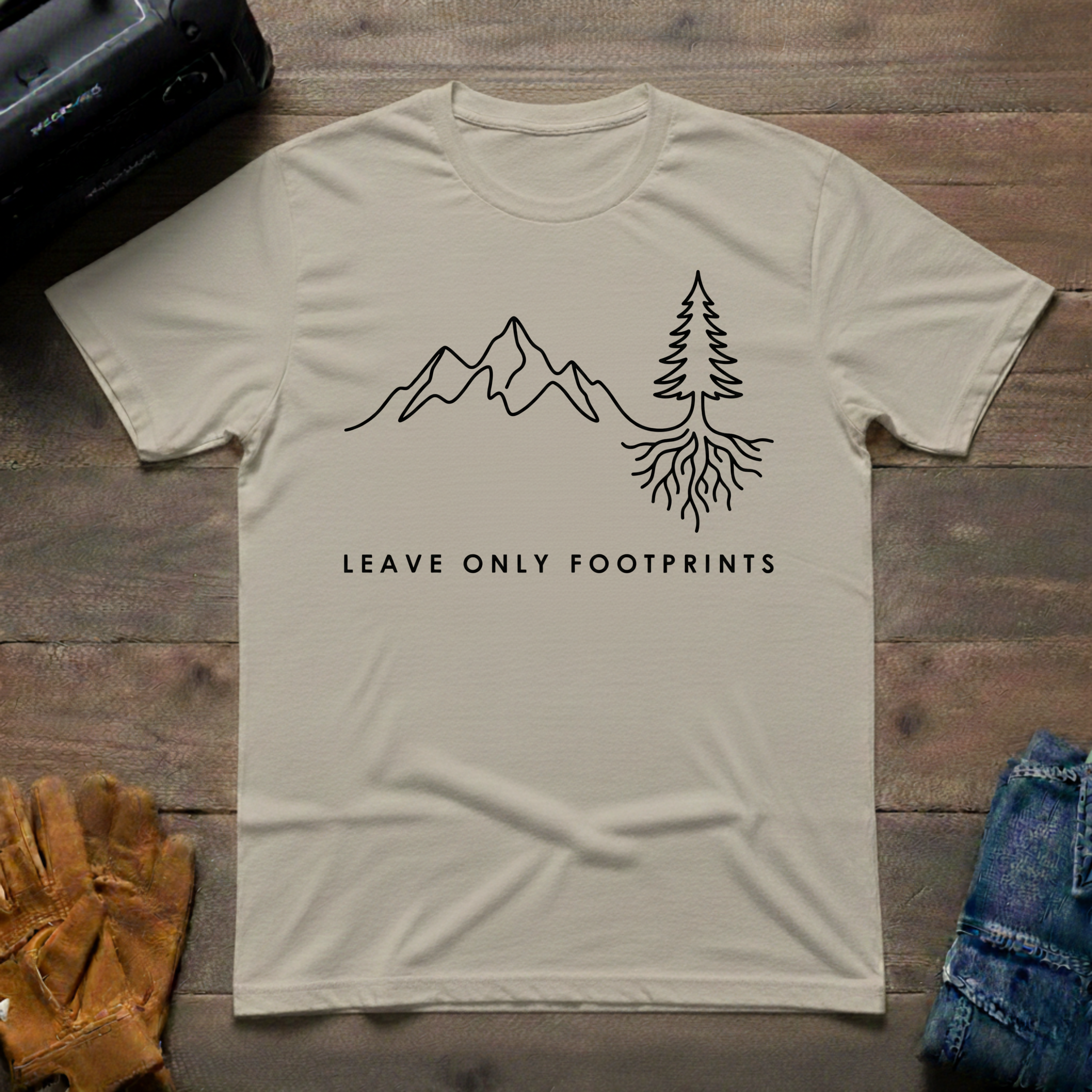 Leave Only Footprints T-Shirt