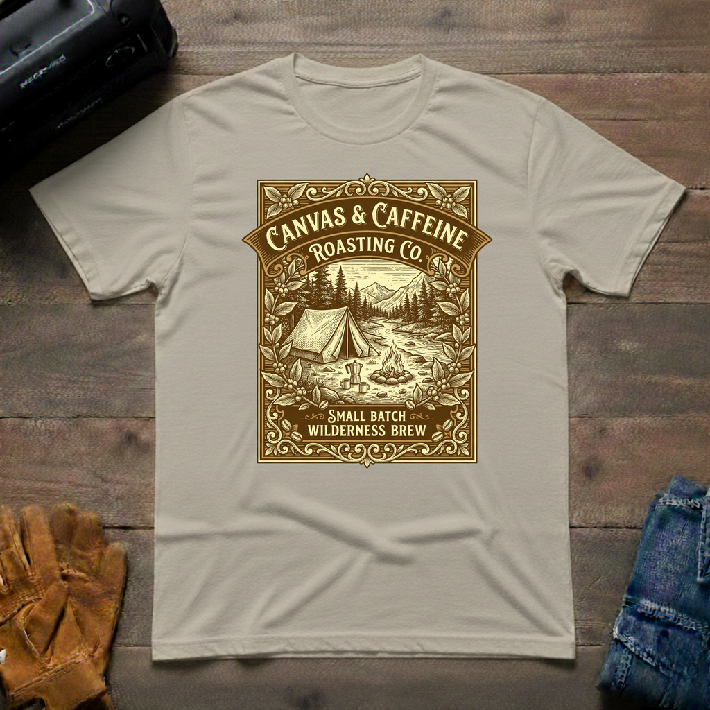Canvas & Caffeine Roasting Co. T-Shirt