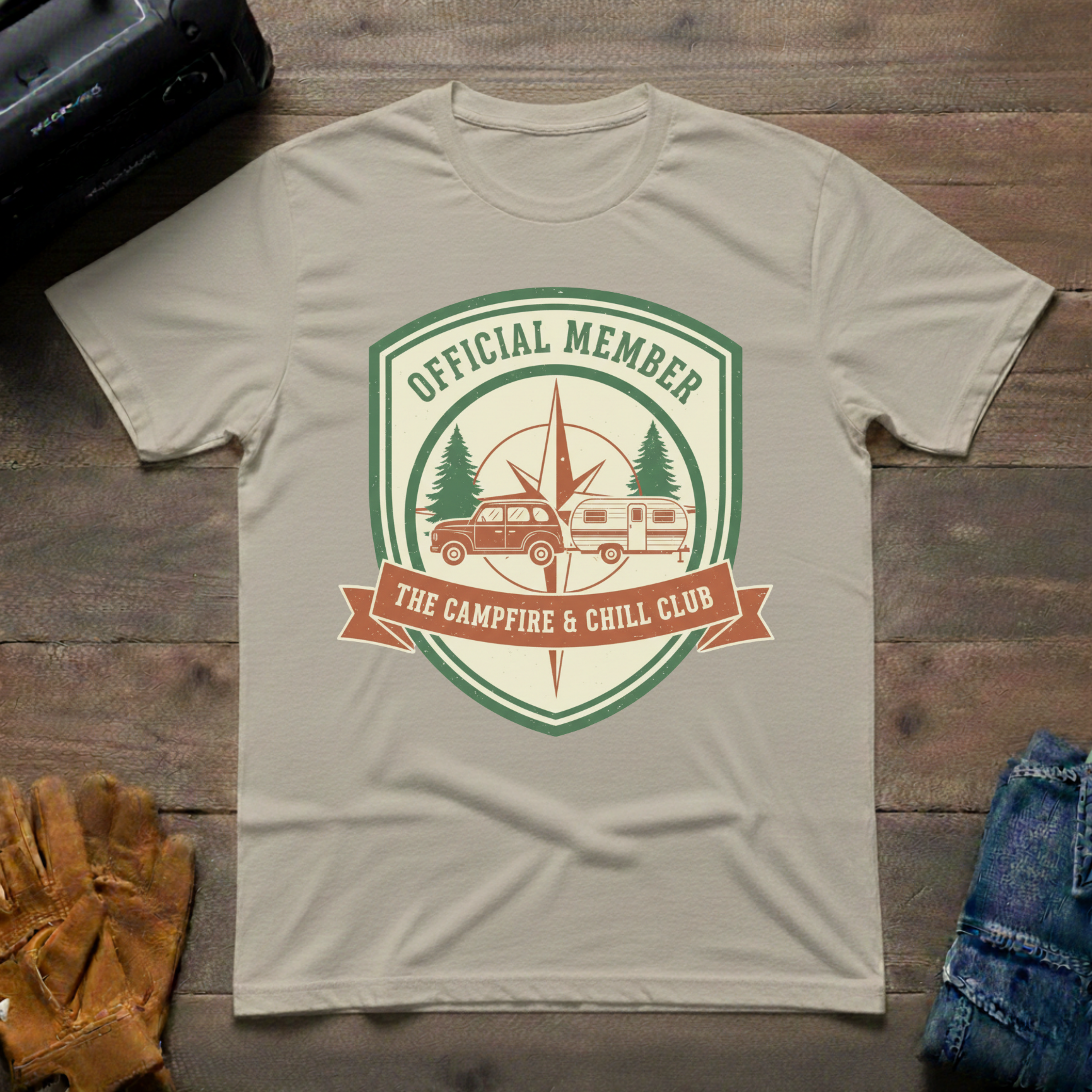 Campfire And Chill Club T-Shirt