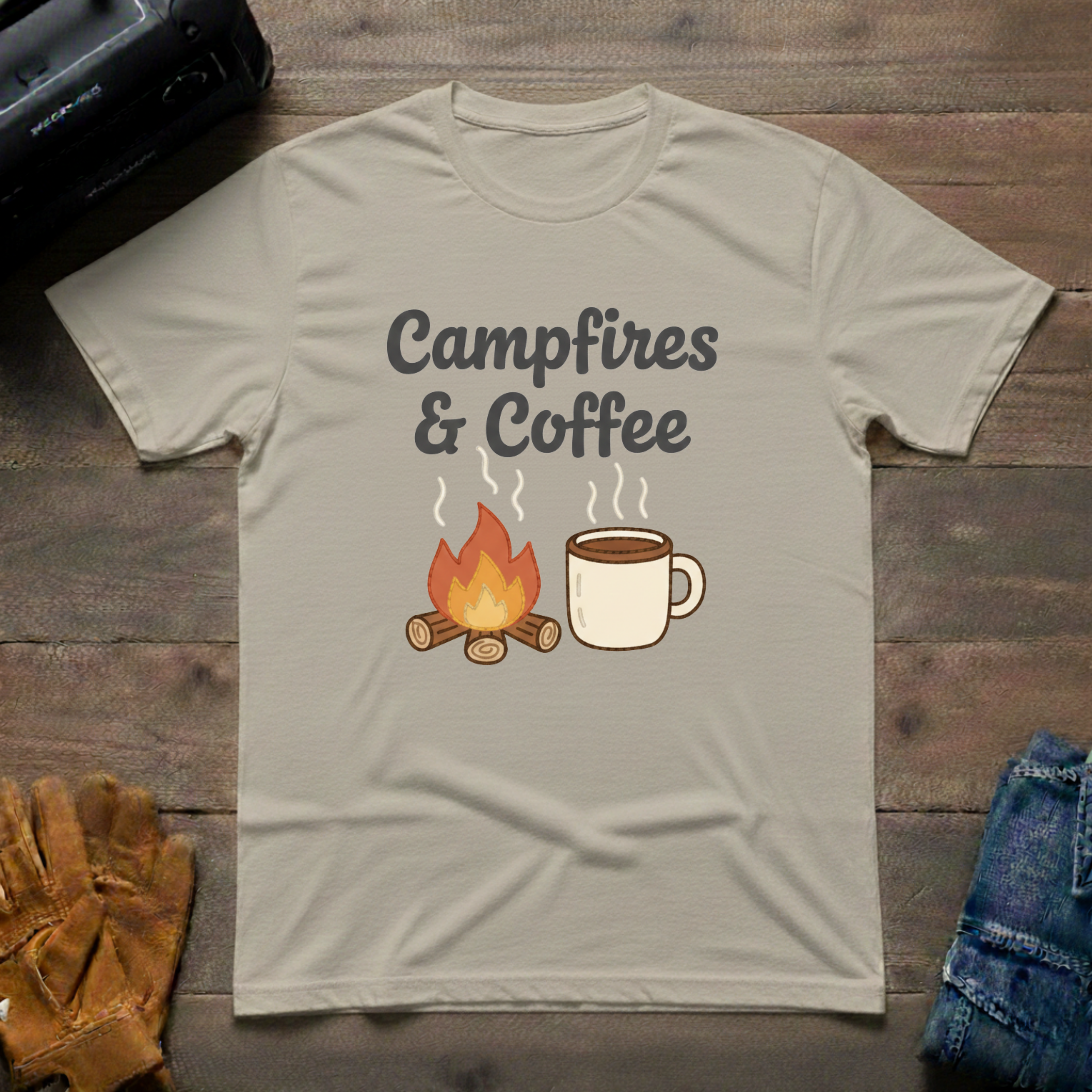 Campfires & Coffee T-Shirt 137