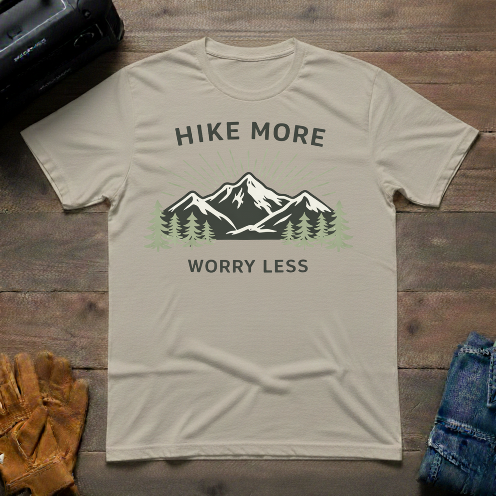 Hike More Worry Less T-Shirt