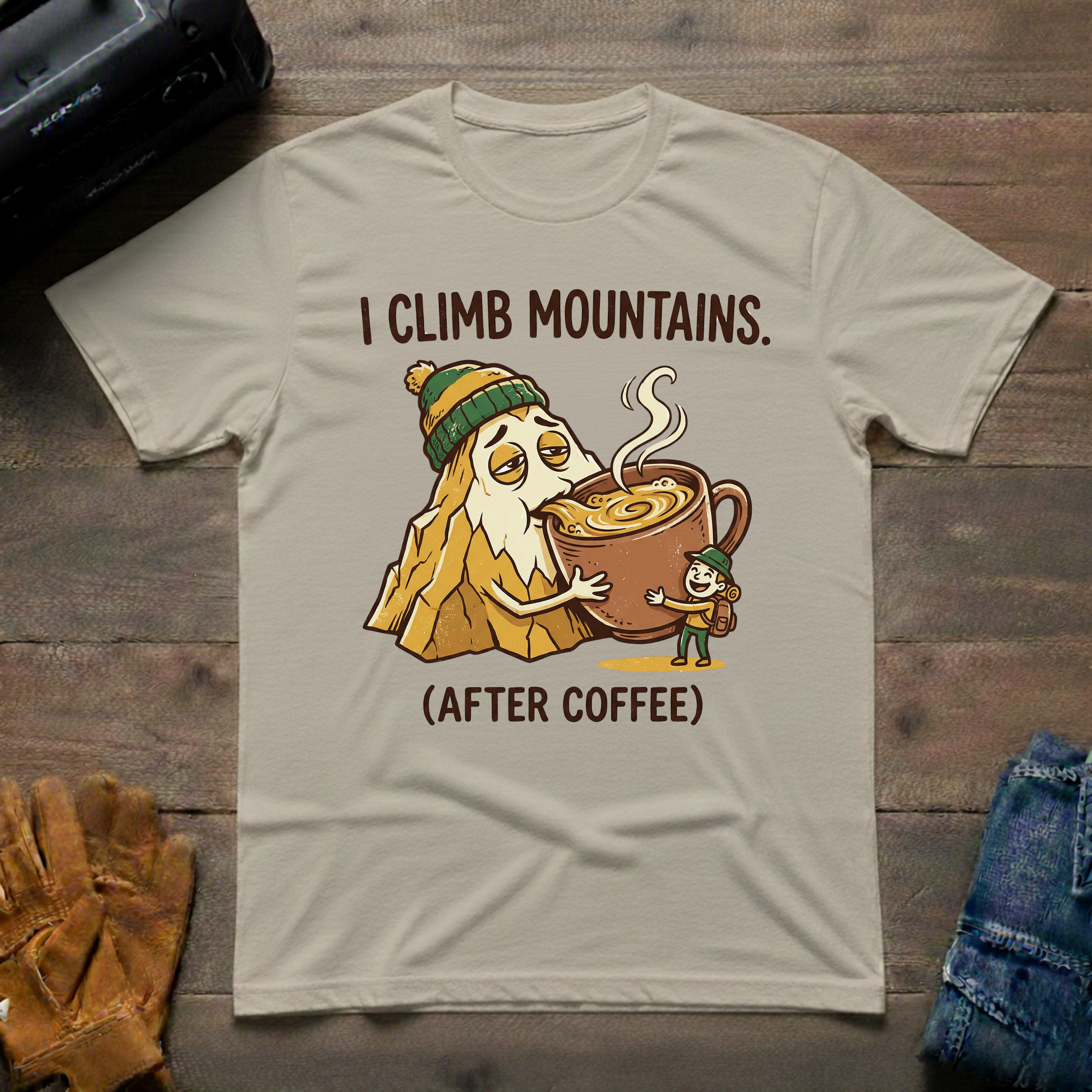 I Climb Mountains T-Shirt