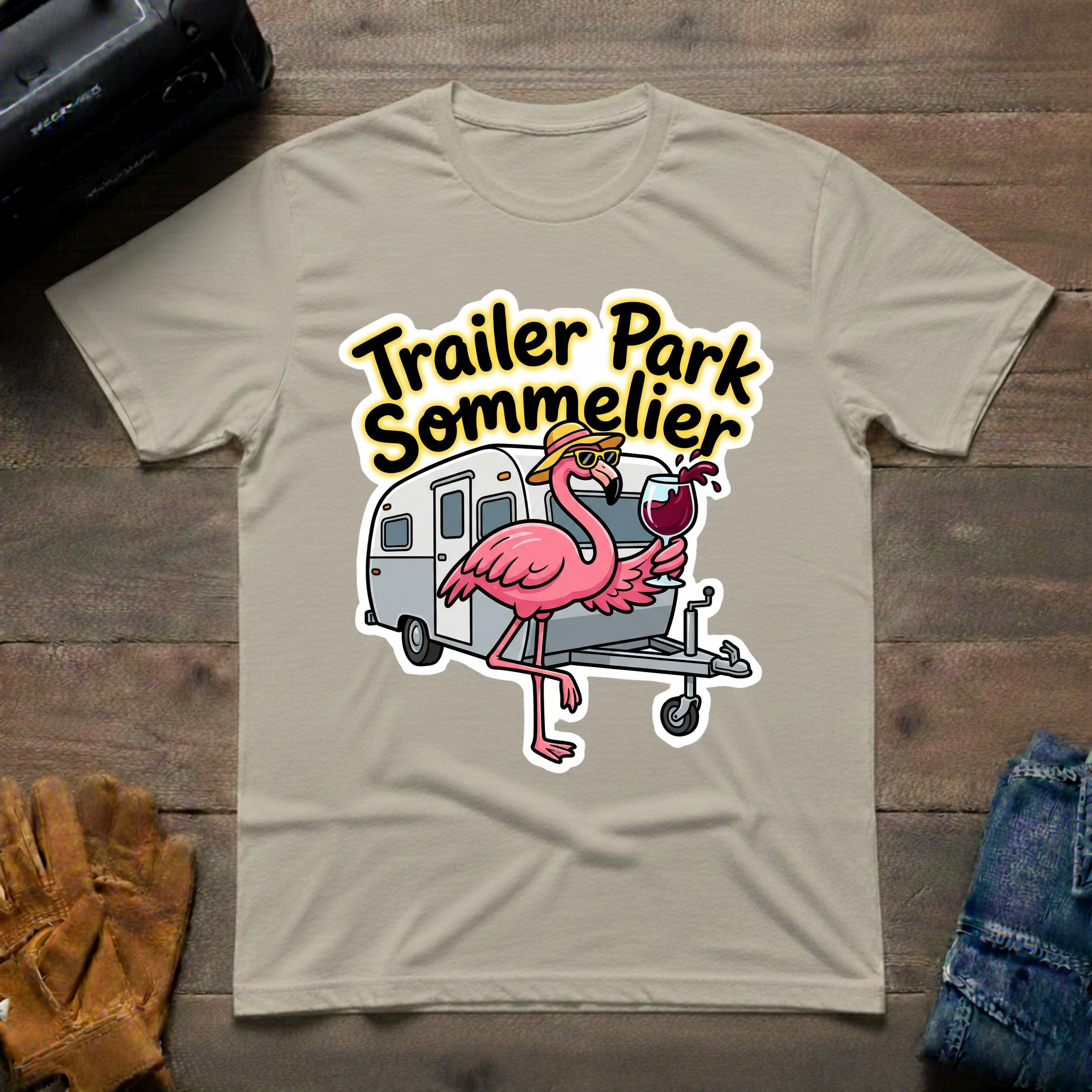 Trailer Park Sommelier T-Shirt