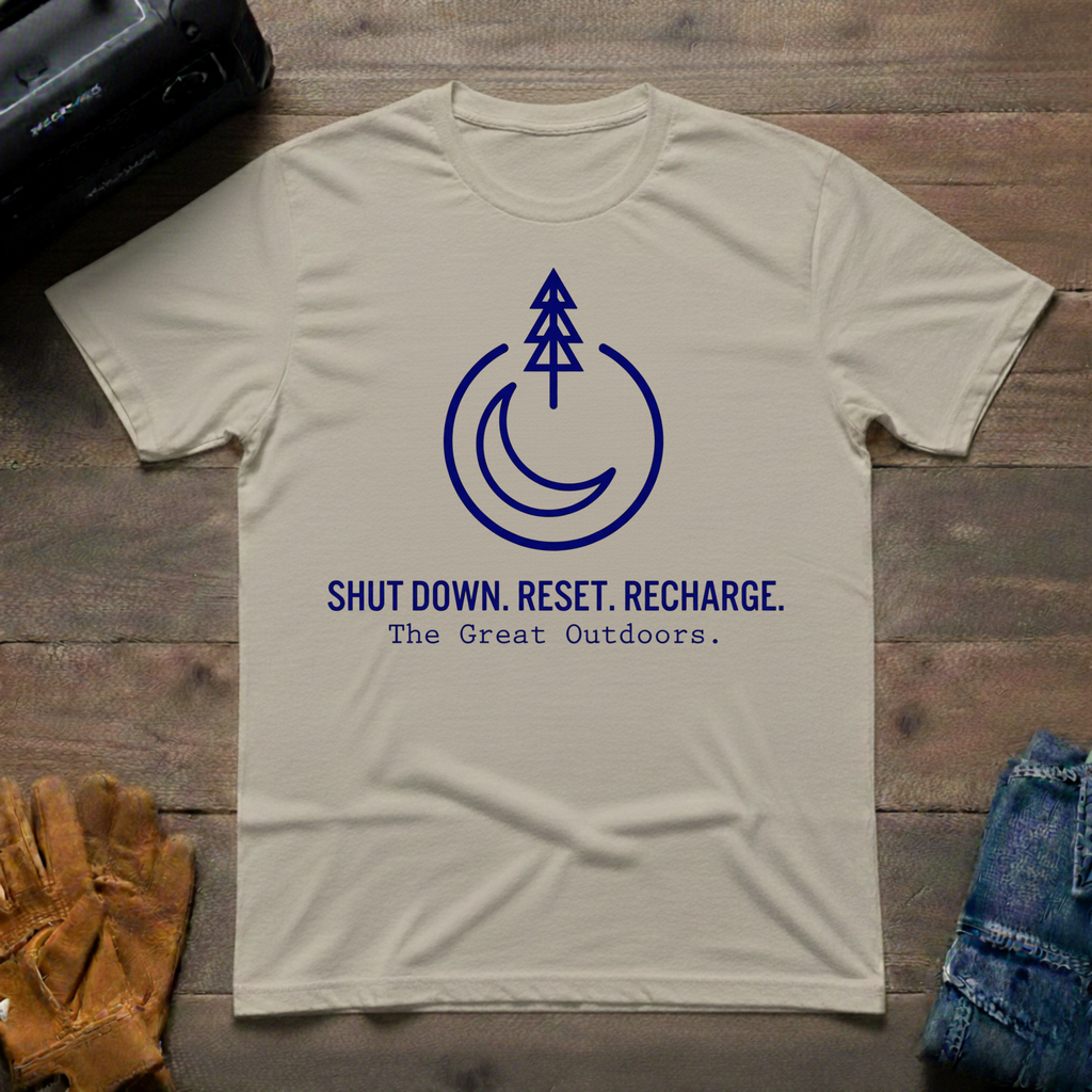 Shut Down - Reset - Recharge T-Shirt
