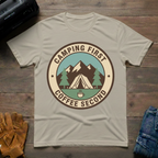 Camping First Coffee Second T-Shirt