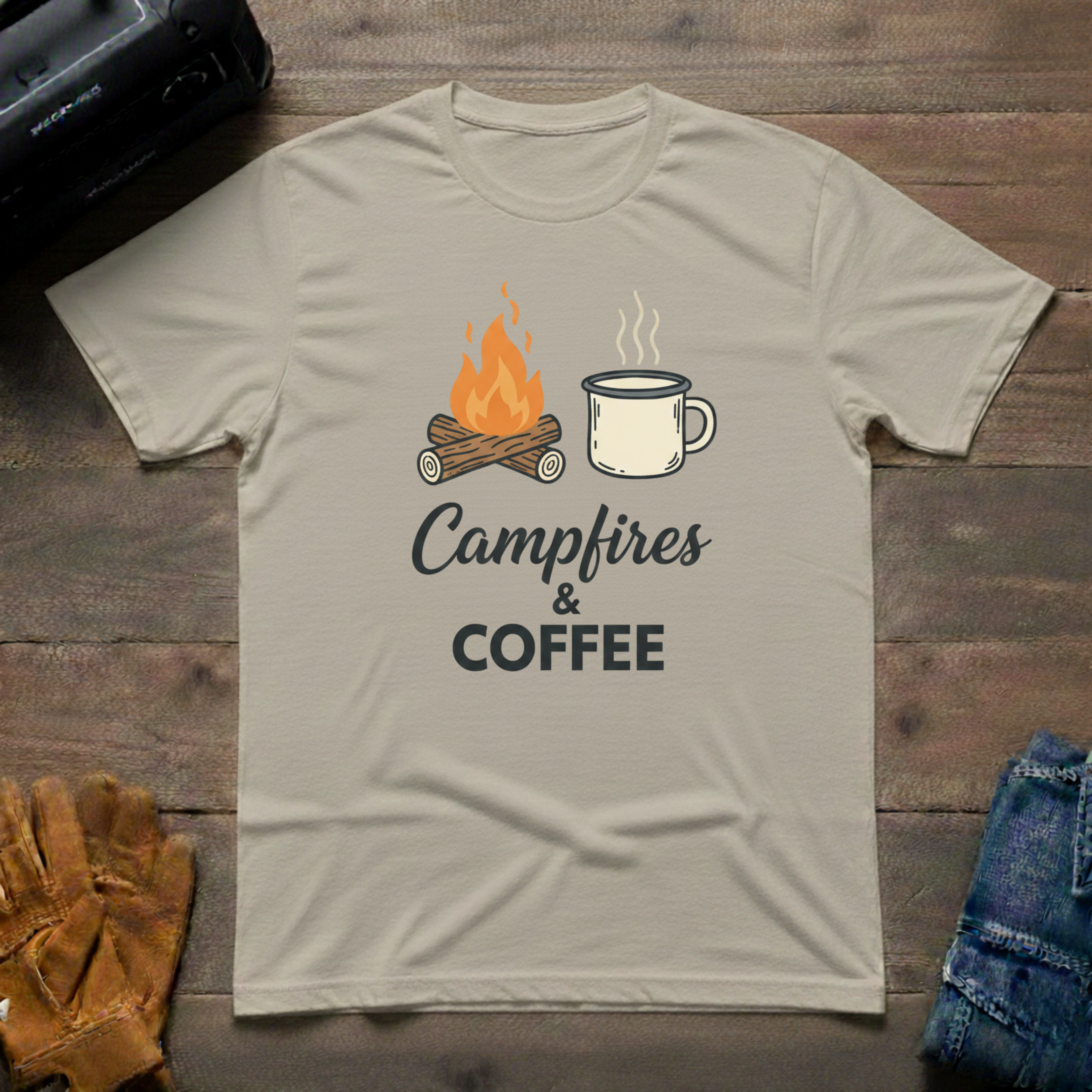 Campfires & Coffee T-Shirt 139