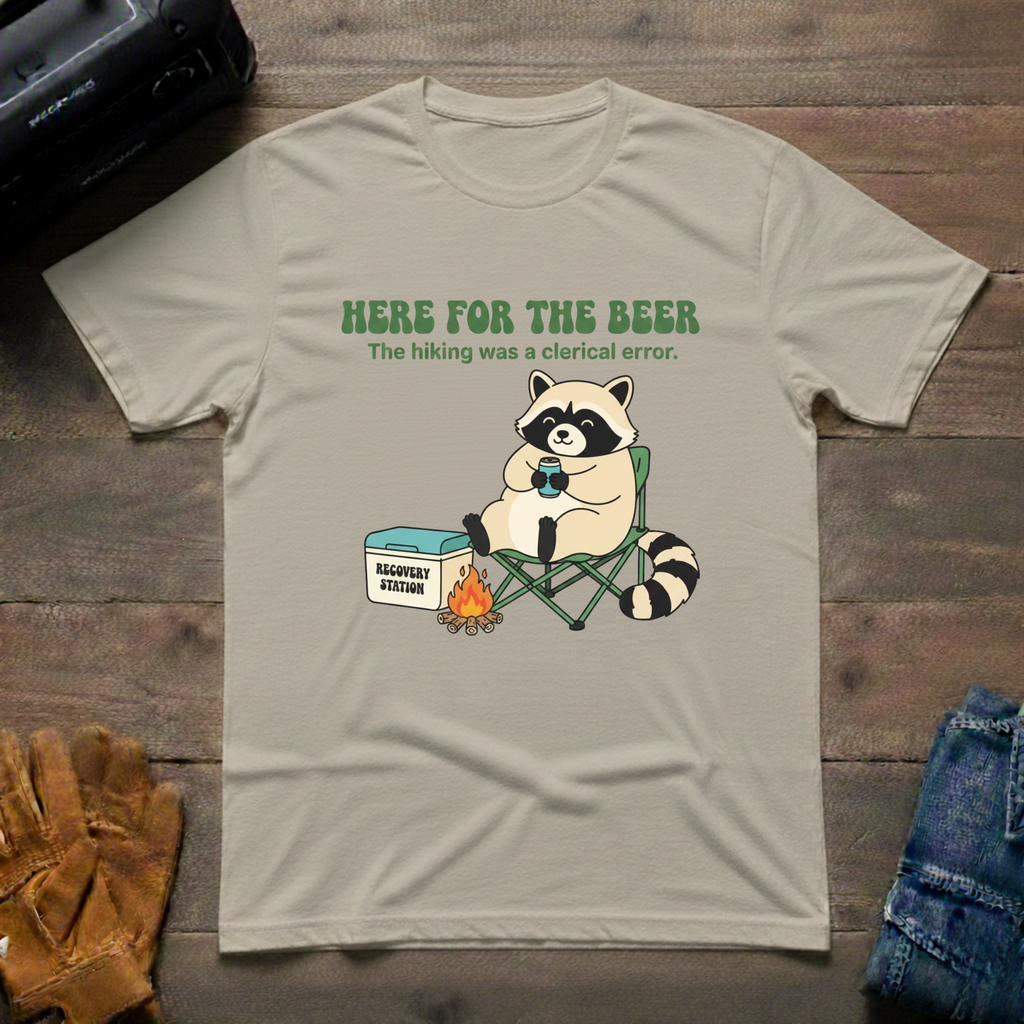 Here For The Beer T-Shirt
