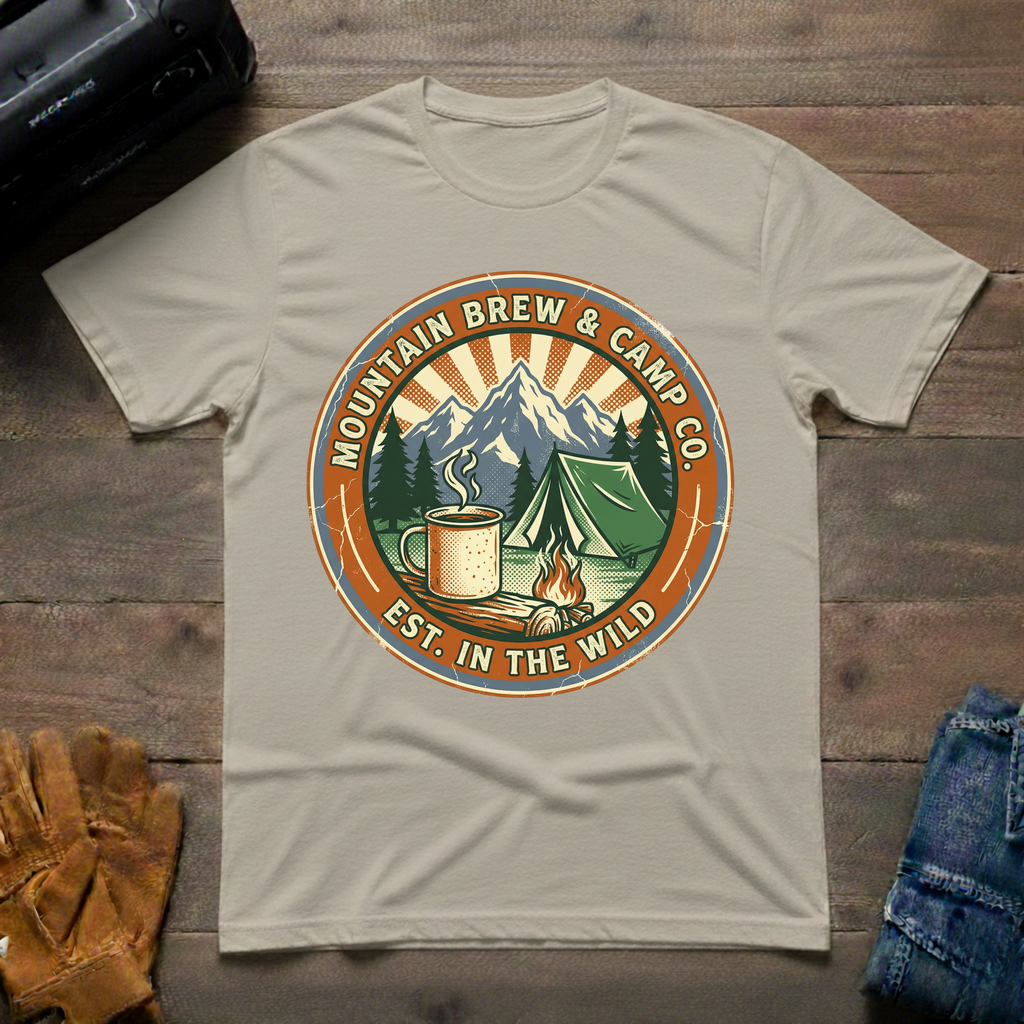 Mountain Brew & Camp T-Shirt