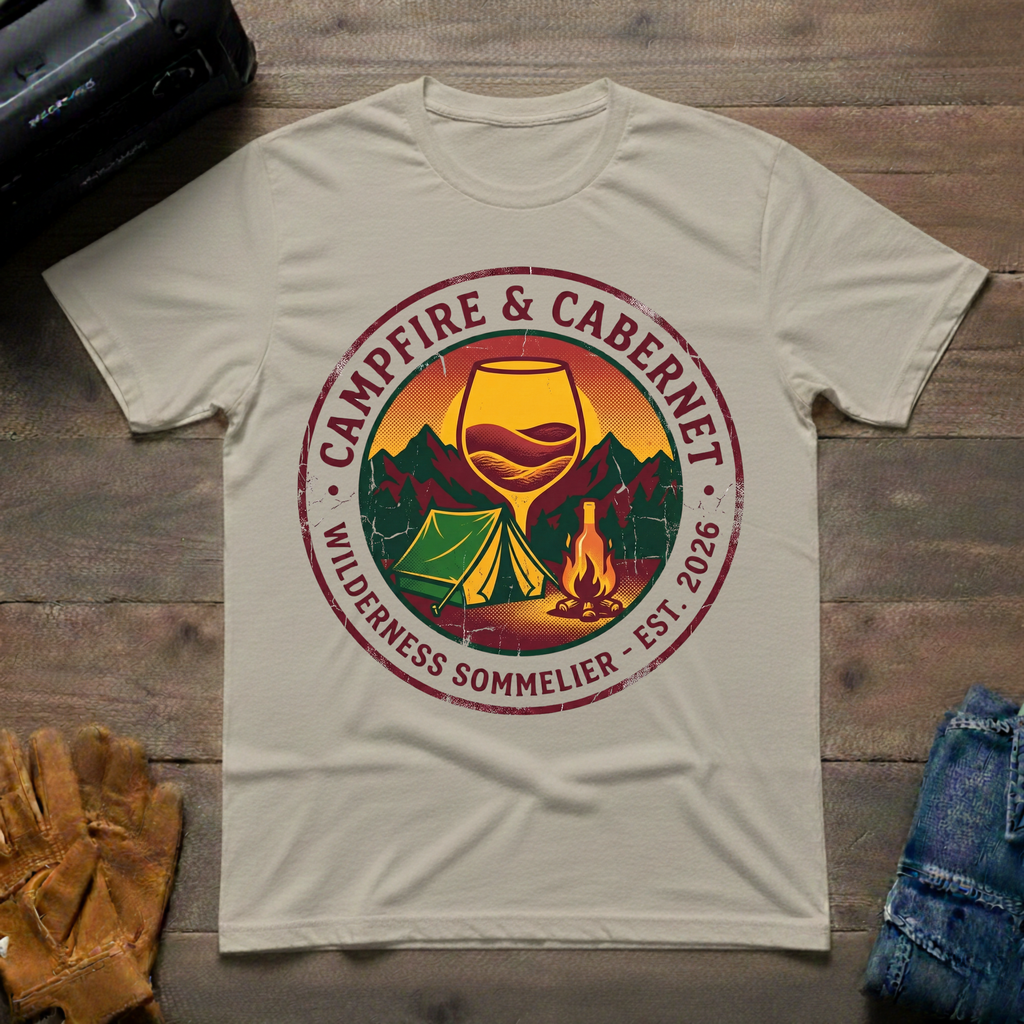 Campfire & Cabernet T-Shirt