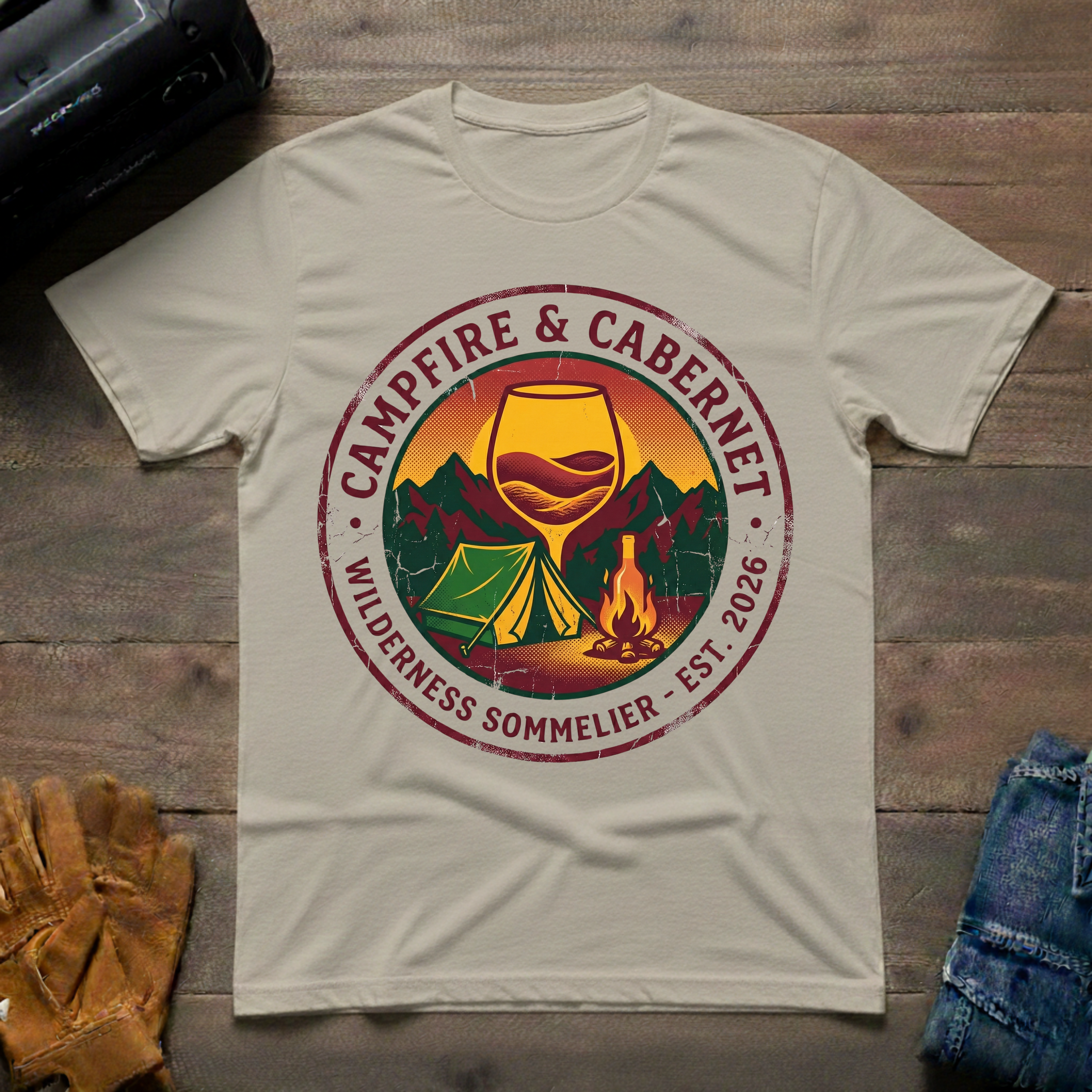 Campfire & Cabernet T-Shirt