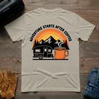 Adventure Starts After Coffee T-Shirt