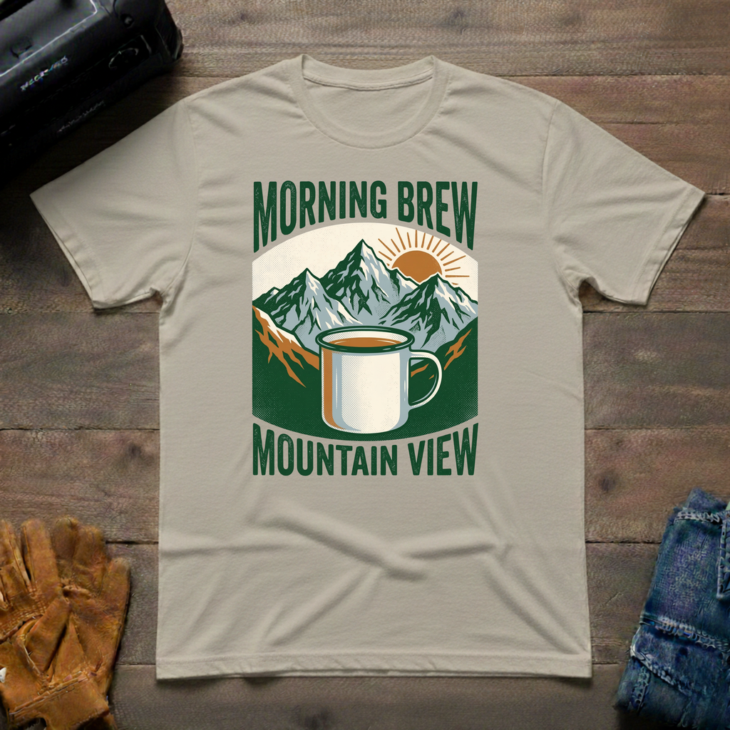 Morning Brew Mountain View T-Shirt