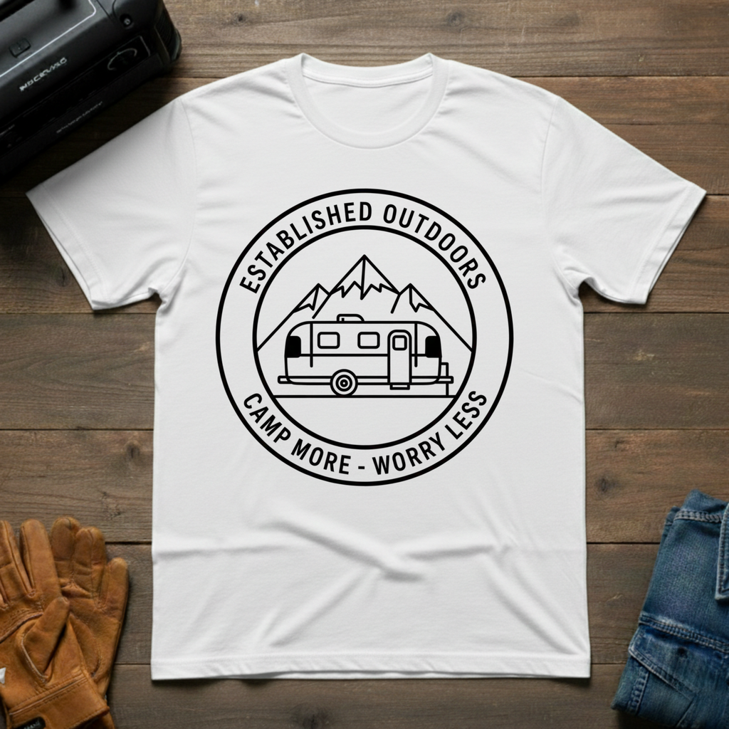 Camp More Worry Less T-Shirt