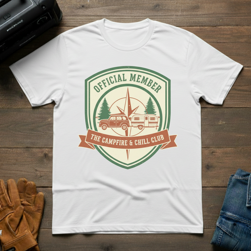Campfire And Chill Club T-Shirt