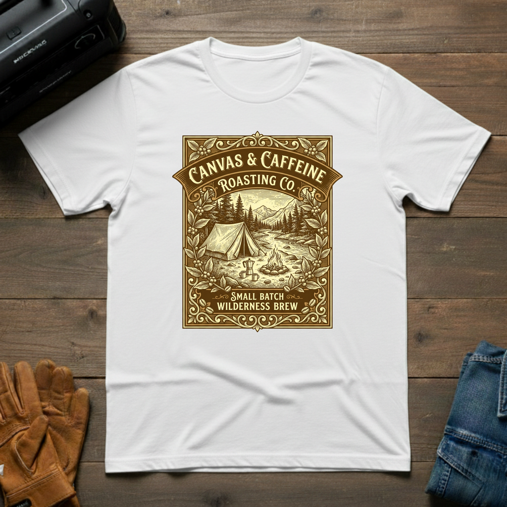 Canvas & Caffeine Roasting Co. T-Shirt