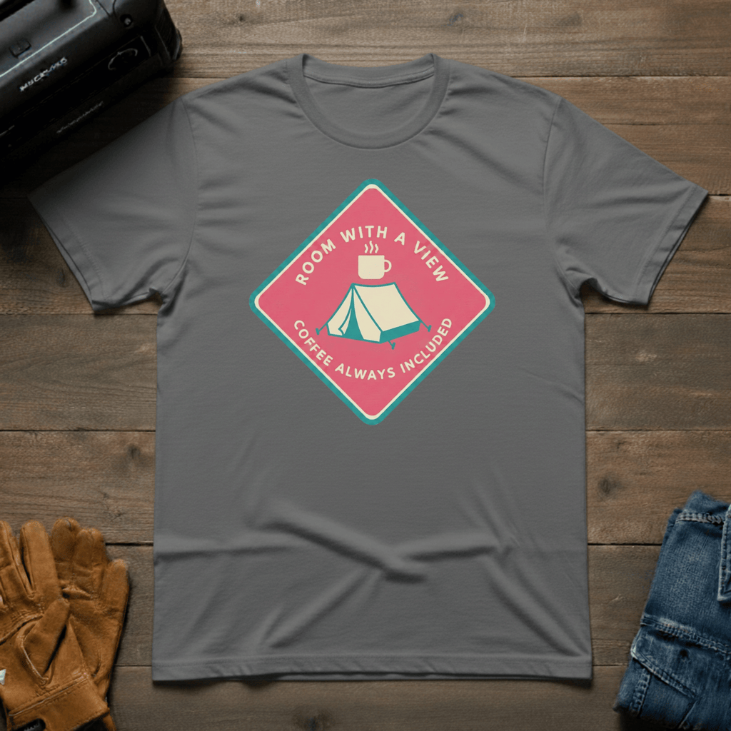 Room with a View Tent T-Shirt