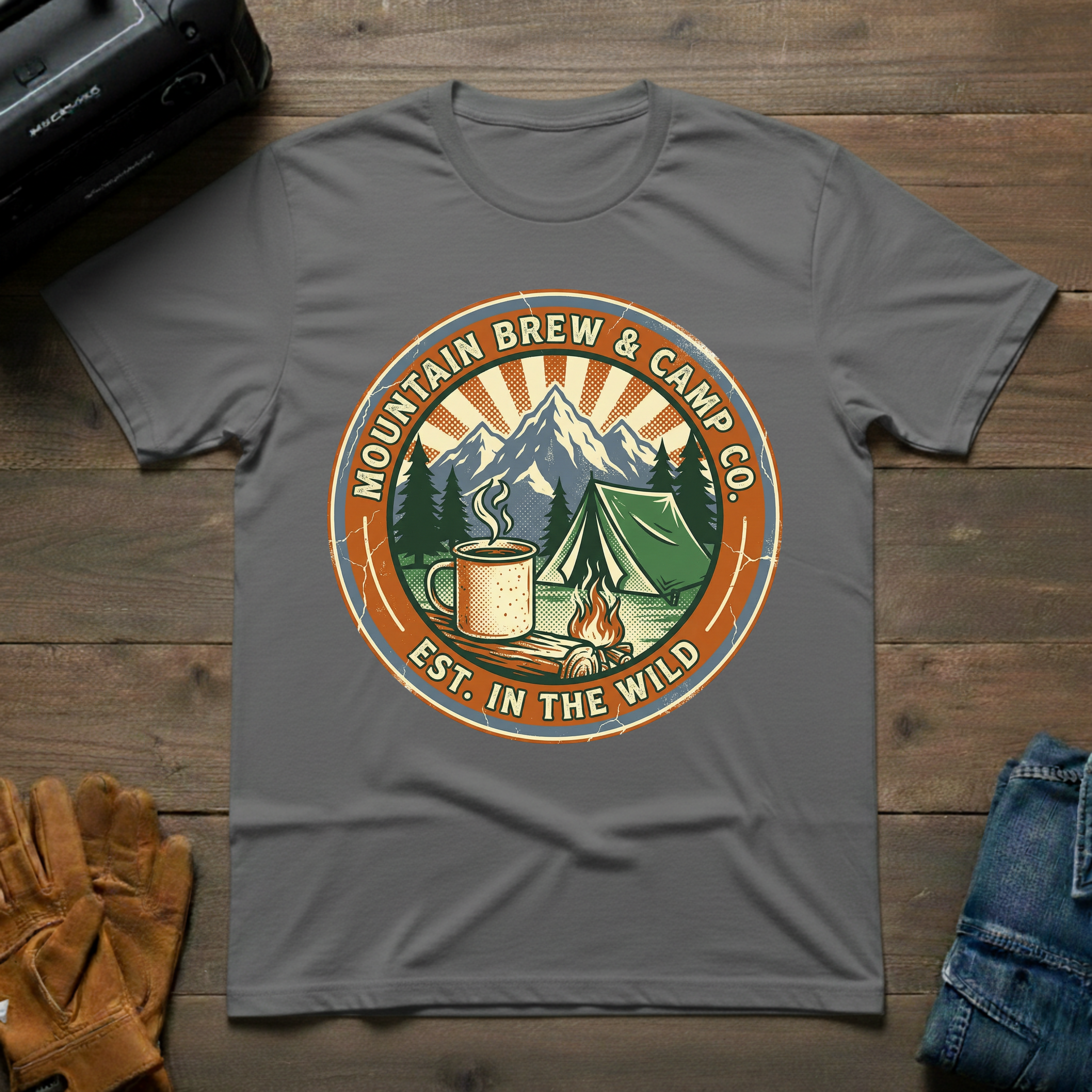 Mountain Brew & Camp T-Shirt