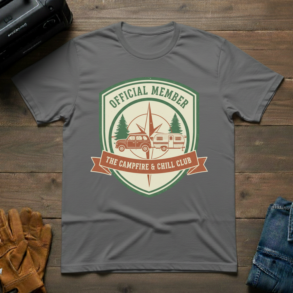 Campfire And Chill Club T-Shirt