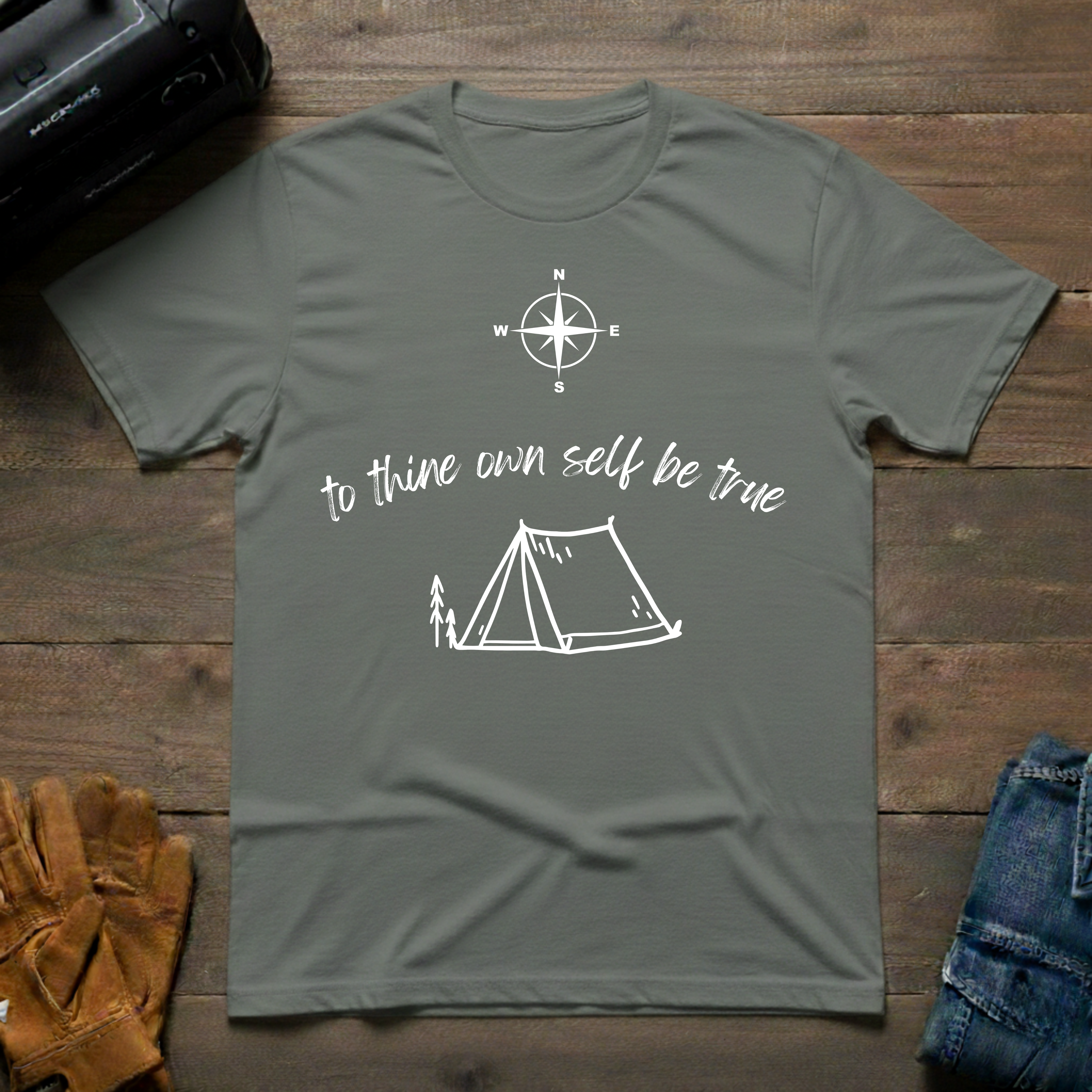 To Thine Own Self Be True Tent T-Shirt